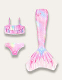 Colorful Mermaid Swimsuit - Mini Taylor