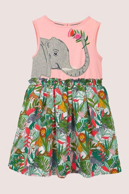 Cotton Appliqué Dress - Mini Taylor