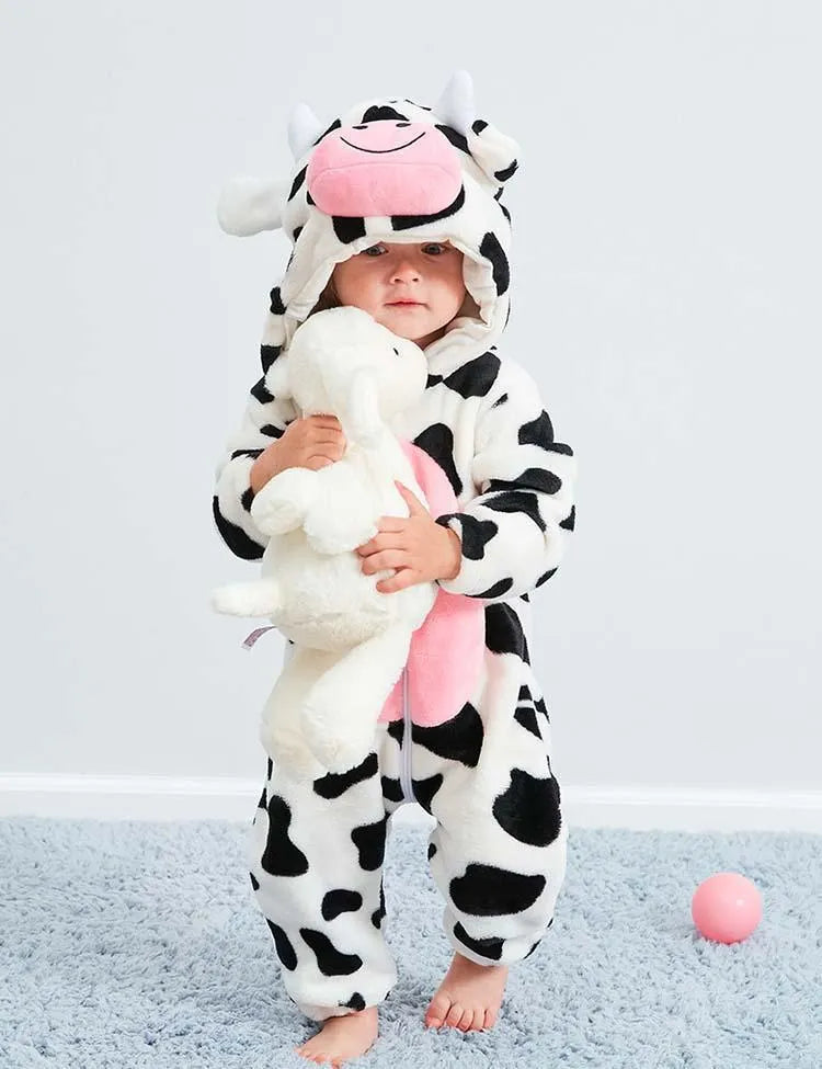 Cow Shape Rompers Pajamas - Mini Taylor
