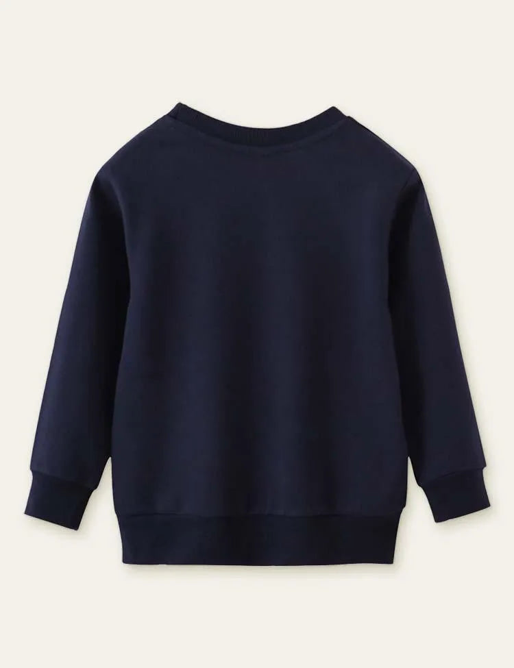 Cute Dinosaur Printed Sweatshirt - Mini Taylor