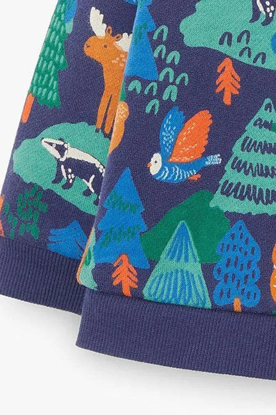 Cute Floral Print Long Sleeve Pullover - Mini Taylor