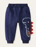 Dinosaur Cute Cartoon Printed Sweatpants - Mini Taylor