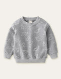 Dinosaur Full Printed Sweatshirt - Mini Taylor