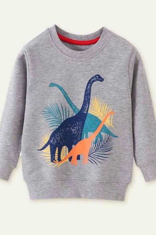 Dinosaur Printed Sweater - Mini Taylor