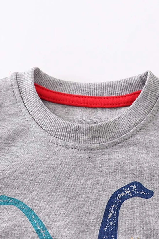 Dinosaur Printed Sweater - Mini Taylor