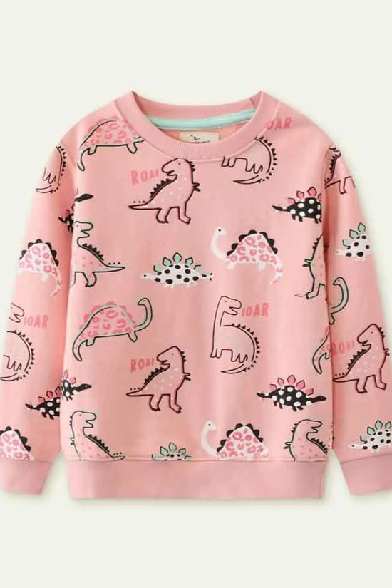 Dinosaur Printed Sweatshirt - Mini Taylor