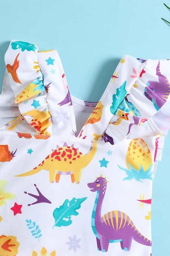 Dinosaur Printed Swimsuit - Mini Taylor