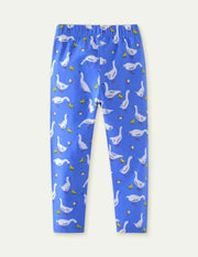 Duck Printed Leggings - Mini Taylor