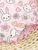 Easter Bunny Baby Printed Romper+Bunny Shorts - Mini Taylor