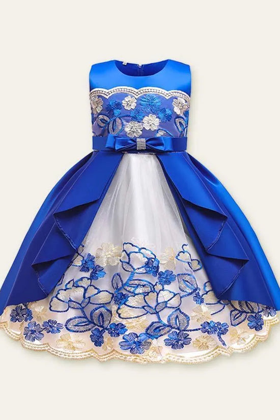 Embroidered Mesh Party Dress - Mini Taylor