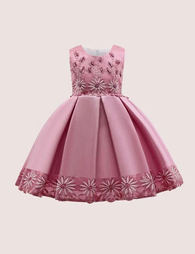 Embroidered Party Dress - Mini Taylor