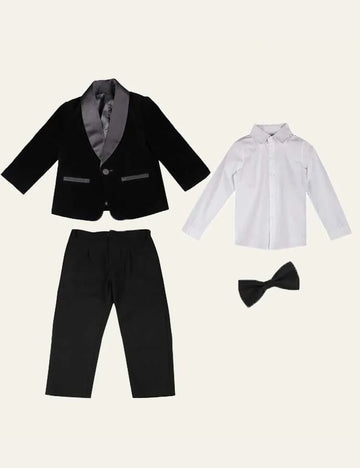 Juego de 4 piezas negro