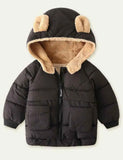 Fleece Zipper Cotton-Padded Jacket - Mini Taylor