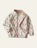 Flower Polar Fleece Jacket - Mini Taylor