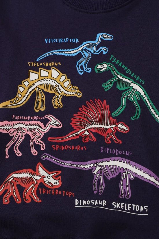 Glowing Dinosaur Sweatshirt - Mini Taylor