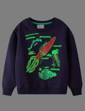 Glowing Undersea World Sweatshirt - Mini Taylor