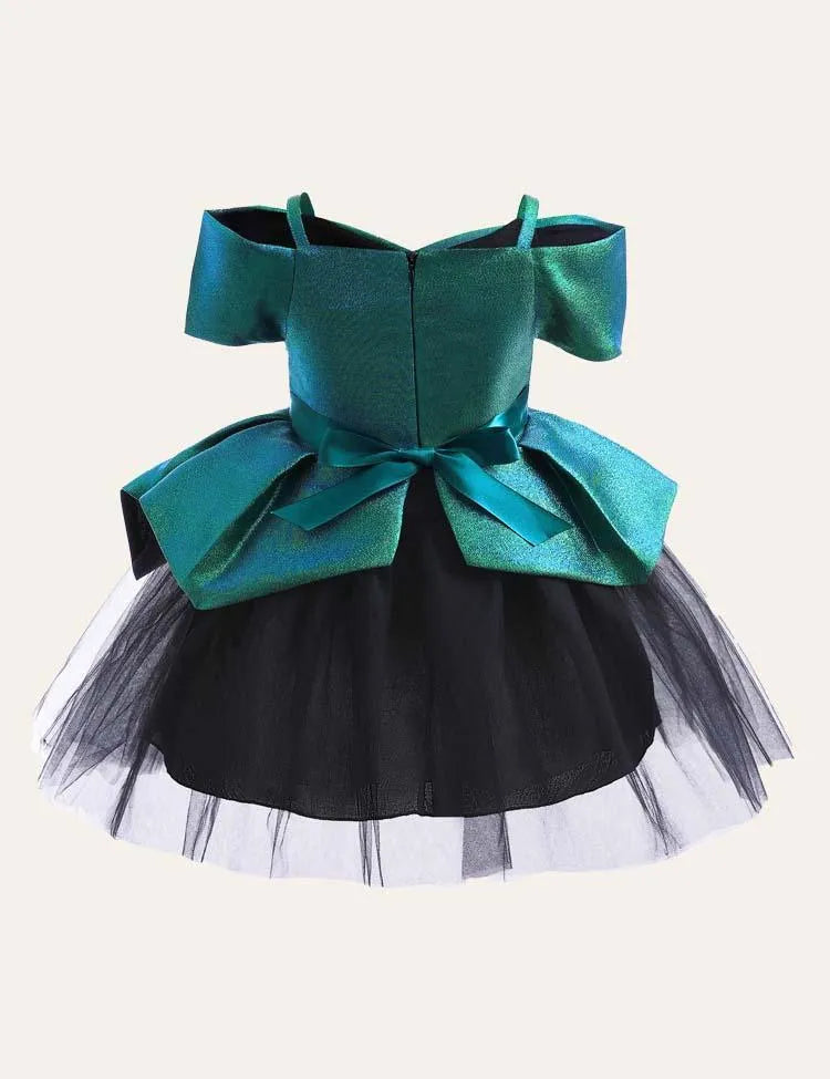 Gradient Mesh Party Dress - Mini Taylor