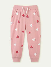 Heart Printing Sweatpants - Mini Taylor