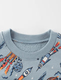 Jet Rocket Printed Sweatshirt - Mini Taylor