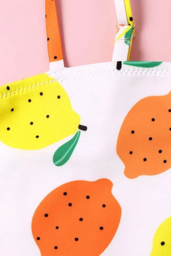 Lemon Printed Swimsuit - Mini Taylor