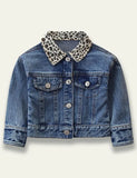Leopard Denim Jacket - Mini Taylor