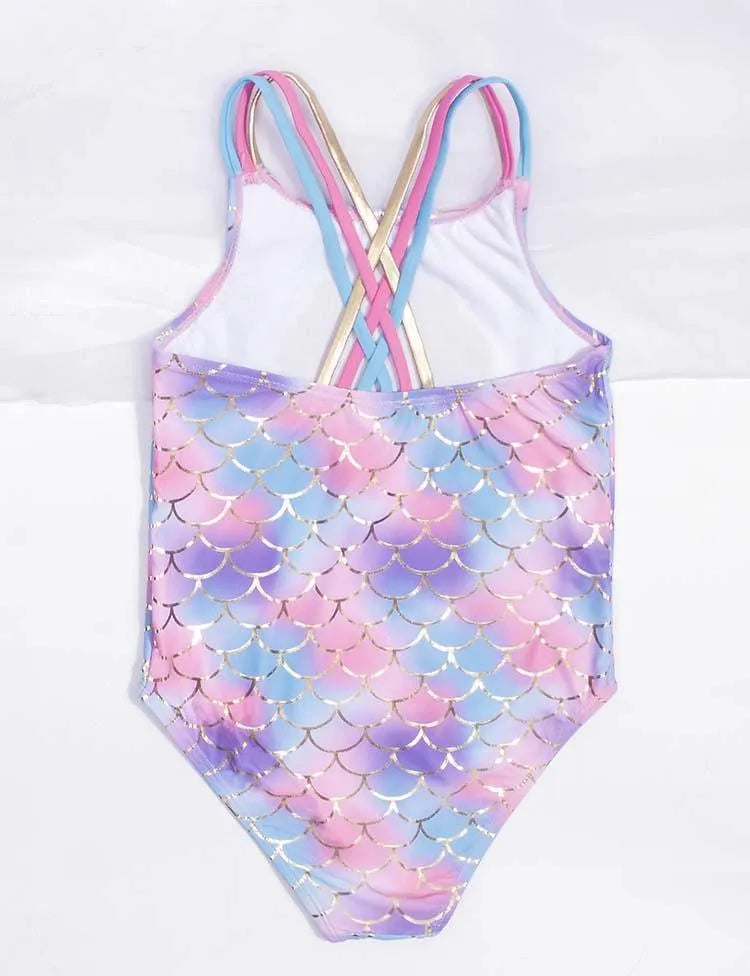 Mermaid Shell Sequined Swimsuit - Mini Taylor