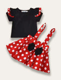 Minnie Polka Dot Dress Set - Mini Taylor