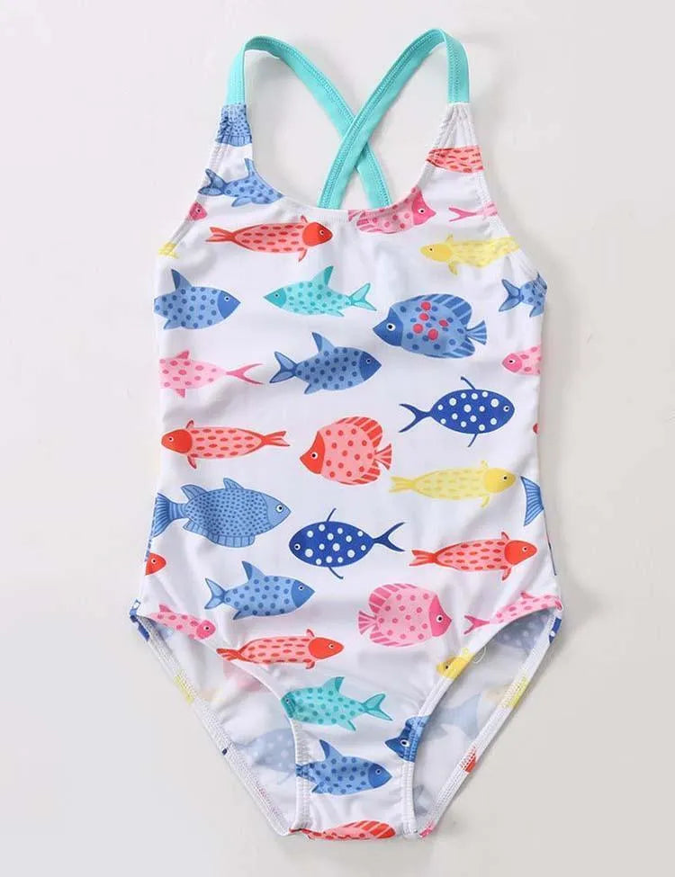 One-Piece Dinosaur Swimsuit - Mini Taylor