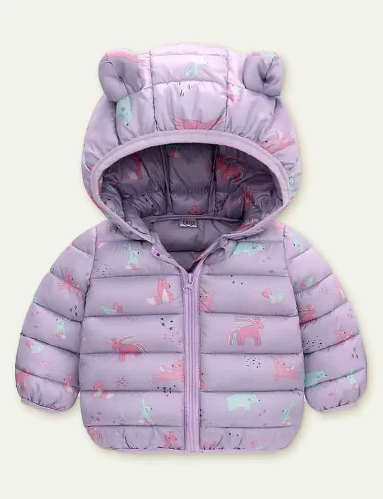 Printed down Cotton-Padded Jacket - Mini Taylor