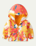 Printed Polar Fleece Shell Jacket - Mini Taylor