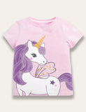 Purple Unicorn Print Set - Mini Taylor