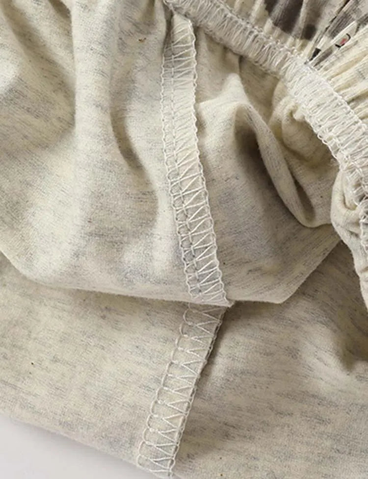 Rabbit Printed Short Sleeve Set - Mini Taylor