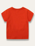 Red Tiger Print T-shirt - Mini Taylor