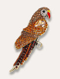 Retro Parrot Brooch - Mini Taylor