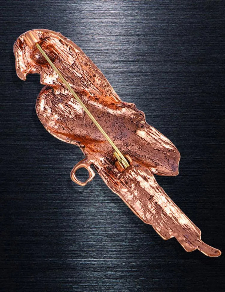 Retro Parrot Brooch - Mini Taylor