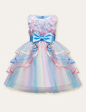 Rose Dream Bow Mesh Party Dress - Mini Taylor