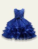 Ruffled Bow Party Dress - Mini Taylor