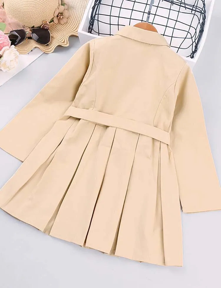 Solid color trench coat - Mini Taylor