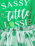 St. Patrick's Day Clover Tulle Dress - Mini Taylor