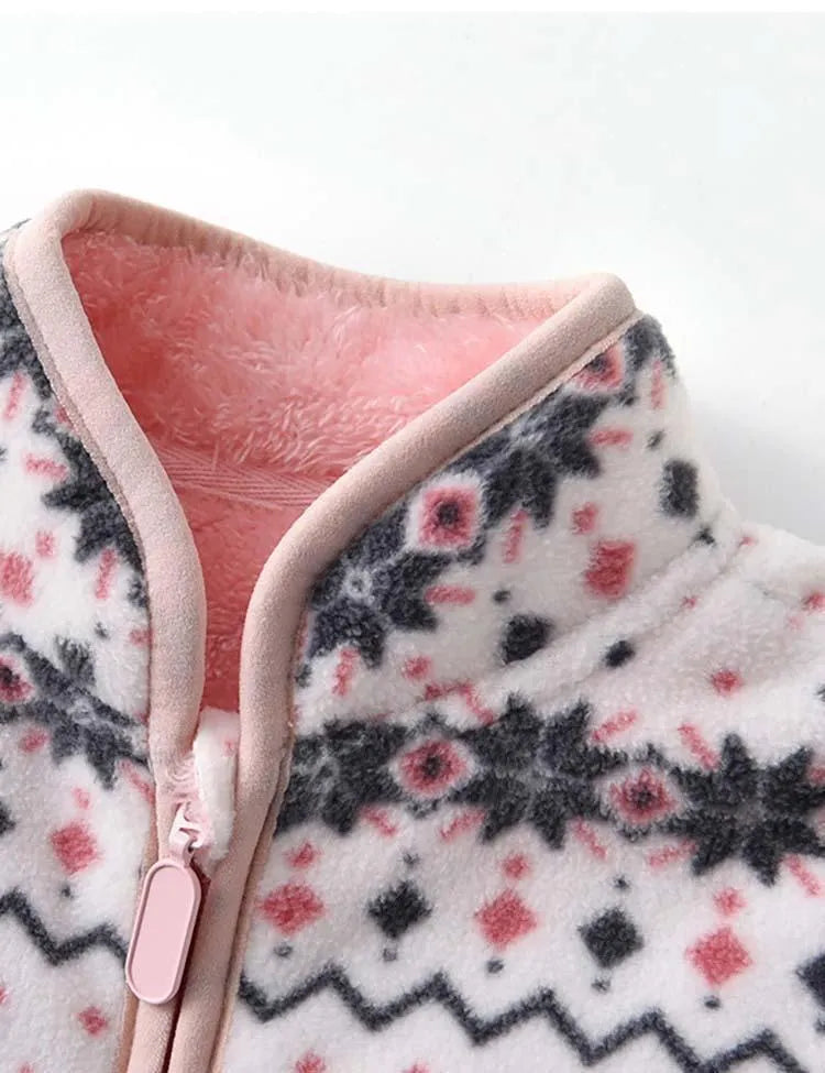 Striped Polar Fleece Jacket - Mini Taylor