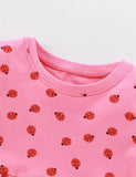 Summer Cute Ladybug Print Dress - Mini Taylor
