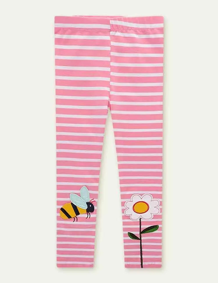 Today Only - Appliqué Leggings - Mini Taylor