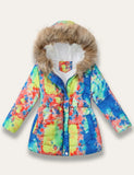 Unicorn Print Cotton Coat - Mini Taylor