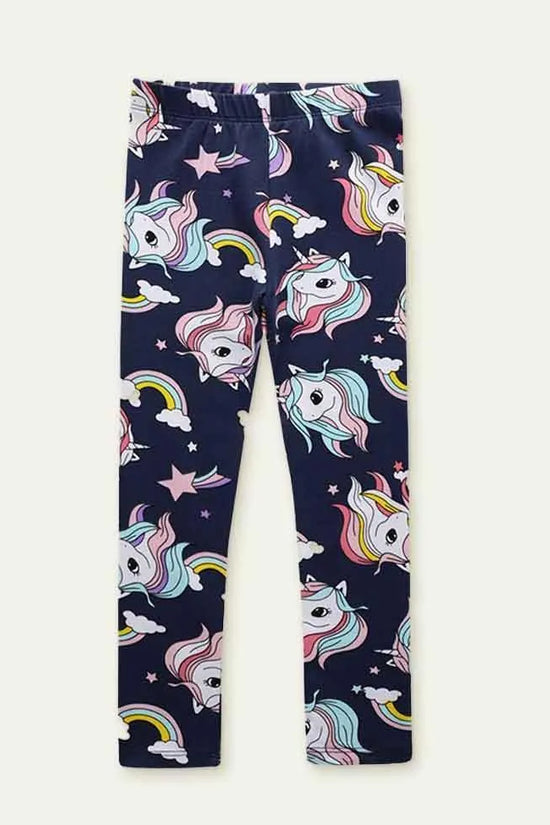 Unicorn Printed Leggings - Mini Taylor