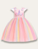 Unicorn Rainbow Dress - Mini Taylor