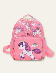 Unicorn Rainbow Full Printed Schoolbag Backpack - Mini Taylor