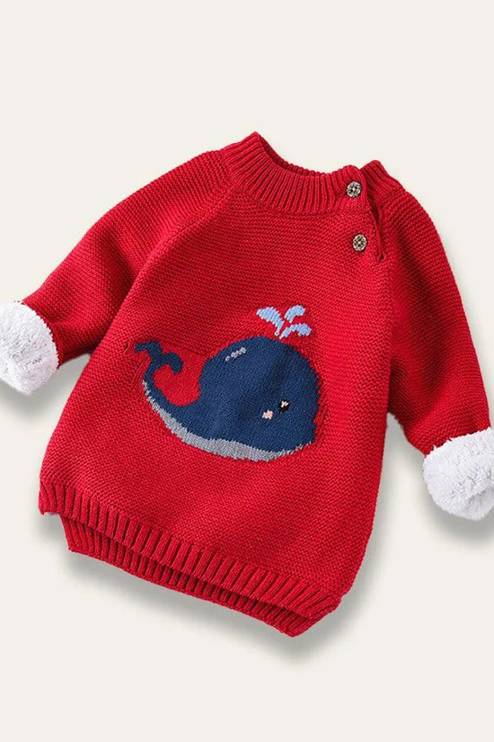 Velvet Whale Sweater - Mini Taylor