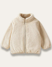 Winter Solid Color Plush Coat - Mini Taylor